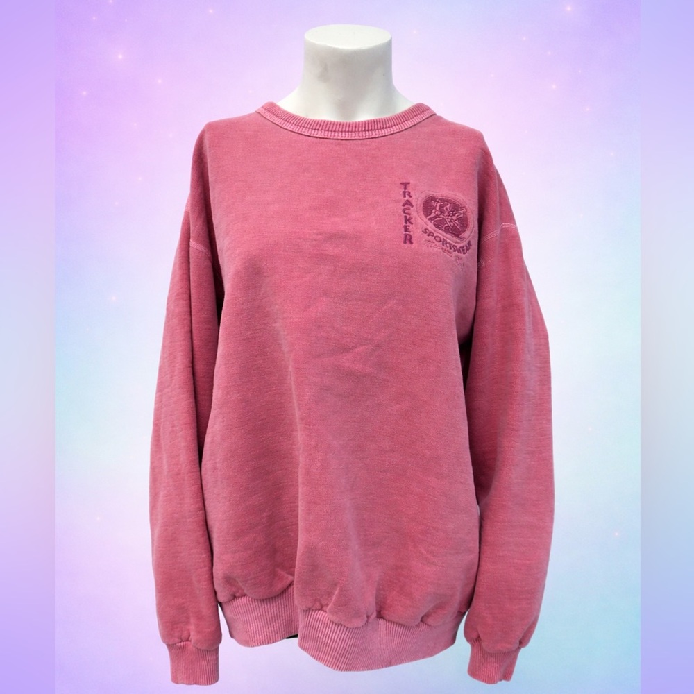 Vintage Pink Crewneck Sweatshirt